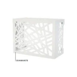 Cache clim acier galvanisé model Diamante Taille S - blanc - ASPEN PUMPS