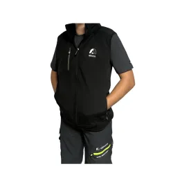 Gilet de travail sans manches noir XL